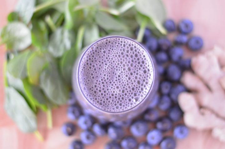 Blueberry-Ginger Smoothie