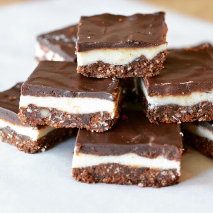 Healthy-ish Nanaimo Bars